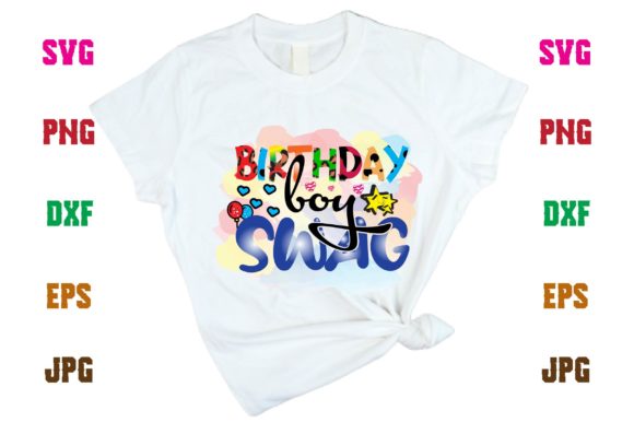 Birthday Boy Swag: A Fun and Versatile Design