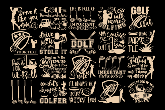 Crafting a Premium Brand: Golf Graphics for Local Business Identity