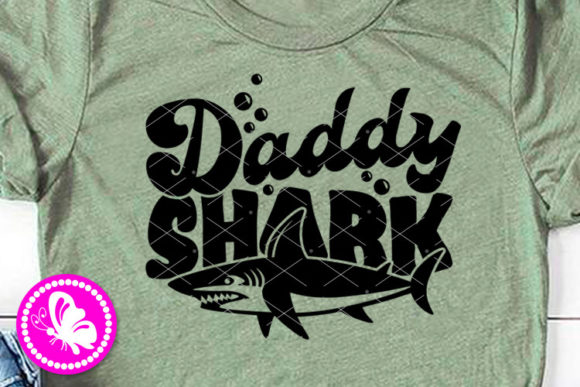 Daddy Shark T Shirts: A Fun Illustration for Graphics