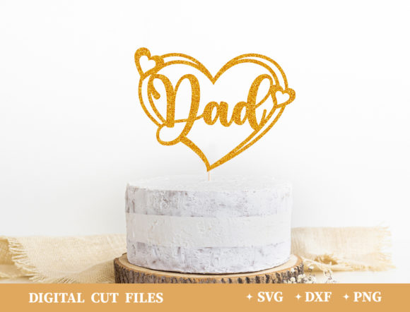 Evaluating the DAD Cake Topper Heart for Embroidery Projects