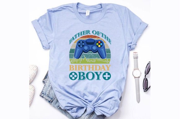 Father of the Birthday Boy: A Versatile T-Shirt Design