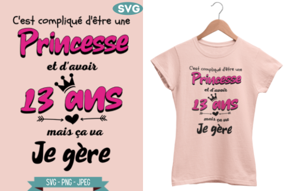 Review: 13 Years Old Birthday French T-shirt Graphics