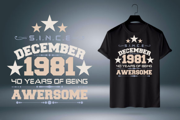 Reviewing Retro Vintage 1981 Graphics for T-Shirt Designs
