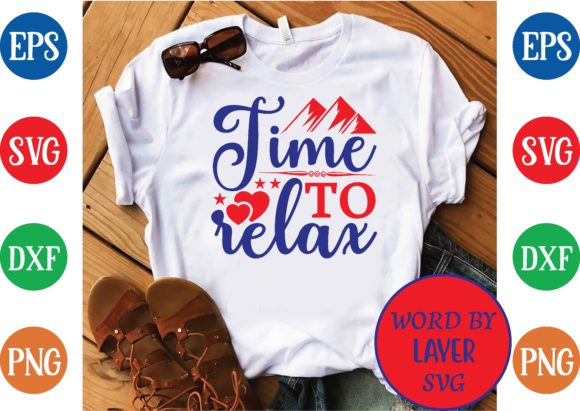Time to Relax: A Graphic Designer's Review for T-Shirt Designs